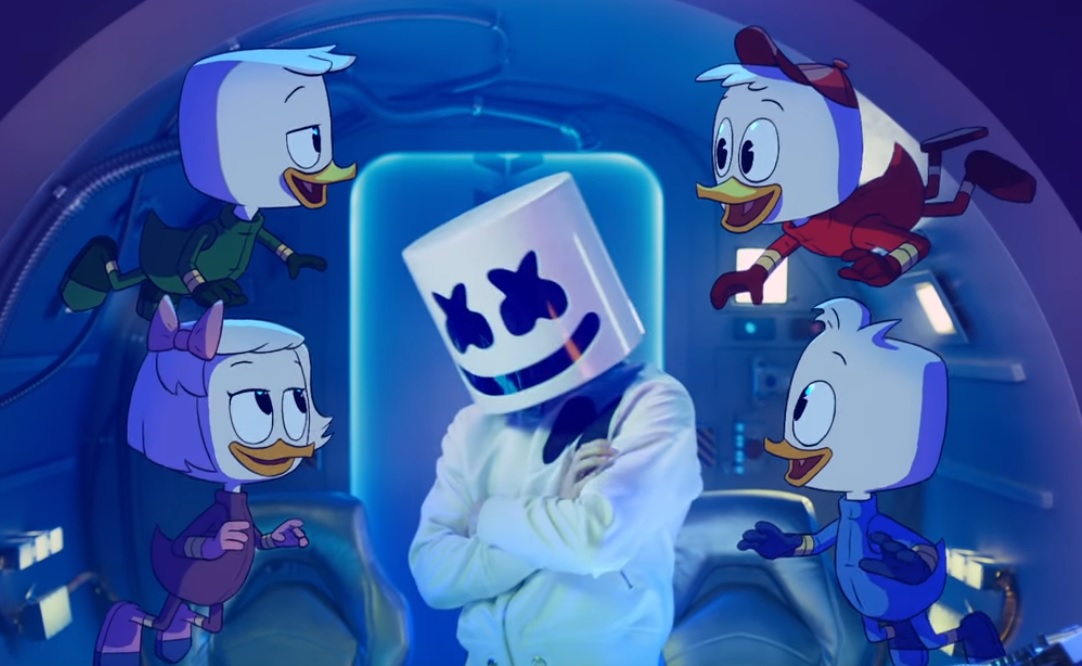 Marshmello estrena su video x DuckTales FLY Magazine Skape